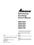 Whirlpool ARG7202 Owner`s manual