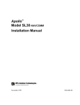 Apollo SL Installation manual