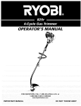 MTD hs720r Operator`s manual