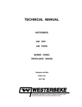 Westerbeke 20B TWO/30B THREE Technical data