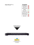 Chauvet Data Stream 4 User manual