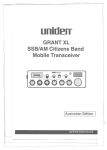 Uniden Grant XL Specifications
