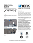 York PREDATOR DR090 Specifications