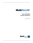 Multitech MTA128ST-USB User guide