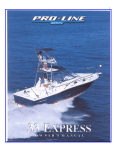 Pro-Line Boats 33 Express Specifications