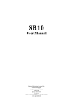 Quested SB10 User manual