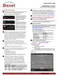 RAM 6000 User manual