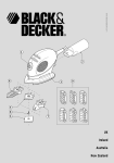 Black & Decker KA161 Instruction manual
