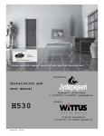 Wittus H530 User manual