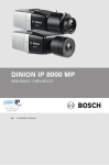 Bosch NBN-80052 Installation manual