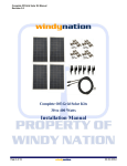 WINDY NATION CHC-1224-30 Installation manual