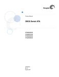 Seagate DB35 Serial ATA ST3300831SCE Product manual