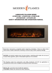 Modern Flames HF900CBI Product guide