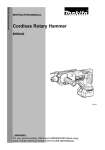 Makita BHR240 Instruction manual