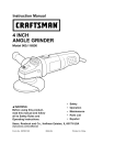 Craftsman 900.116500 Instruction manual