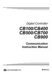 RKC INSTRUMENT CB900 Instruction manual