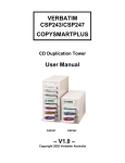 Verbatim CSP243 COPYSMARTPLUS User manual