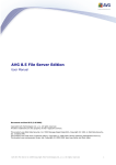 AVG AVG 8.5 FILE SERVER EDITION User manual