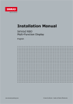 Simrad NSO-II Installation manual