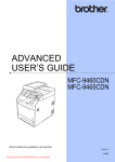 Brother MFC-9465CDN User`s guide