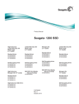 Seagate ST100FM0113 Product manual