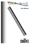 Chauvet Batten 80i User manual