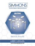 Simmons SD7PK User manual