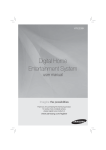 Samsung HT-E330 User manual