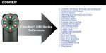 Cognex Checker 3G Series Specifications