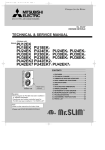 Mitsubishi Mr. Slim NH41NAD Service manual