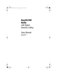 Raymarine Ray240 User manual
