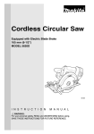 Pure Power Tools CIRCULAR SAW Specifications