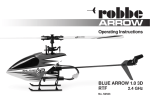ROBBE BLUE ARROW Operating instructions