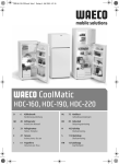 Waeco HDC-190 Instruction manual