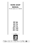 Ruggerini SERIES RY Service manual