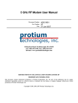 Protium 4050R User manual