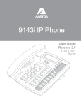 Aastra 9143i User guide