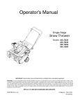 MTD 769-01283C Operator`s manual