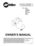 Miller Electric RHC-23 Owner`s manual