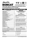 Bobcat B-120A Operating instructions