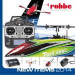 ROBBE BLUE ARROW XL 490 Operating instructions