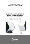Widex Scola Specifications