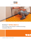 Your Heater DH 1050 Installation manual