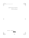 Dell INSPIRON P14E Service manual