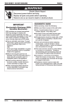 Whirlpool CAWC529PQ0 Troubleshooting guide