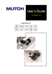 MUTOH Winder 30 User`s guide