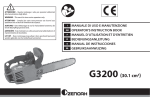 Zenoah G3200 Specifications
