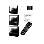 Mitsubishi VS-60621 Operating instructions