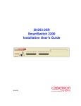 Cabletron Systems Cabletron SmartSwitch Router 250 User`s guide