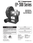Roberts Gorden System Control HP 208 V 3 Service manual